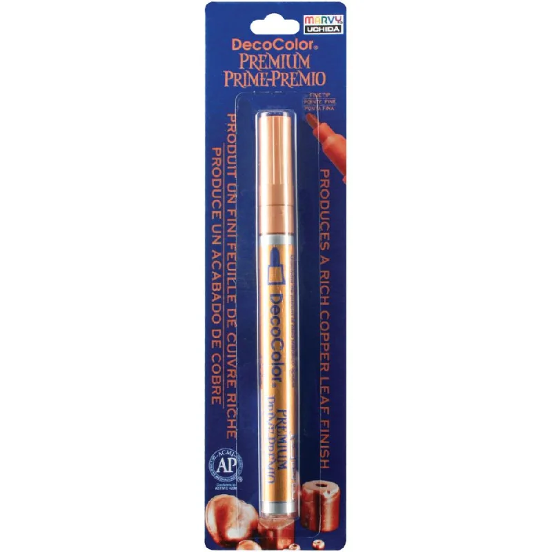 Uchida DecoColor Premium Metallic Paint Marker Pen - Fine Tip