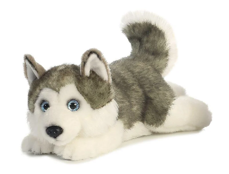 AURORA MiYoni Husky Lying 11-inch Plush