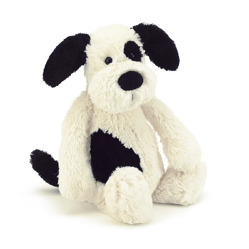 Bashful Black & Cream Puppy - Small