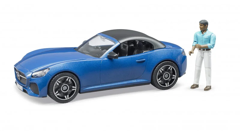 bruder Bruder Roadster mit Spielfigur