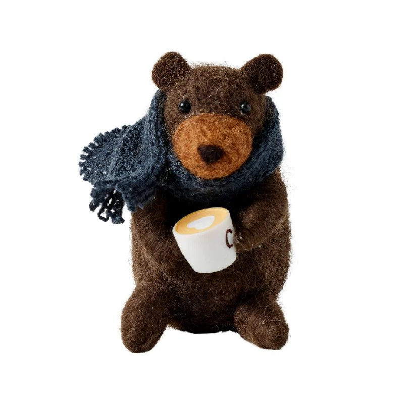 Bubbles Felt Bear