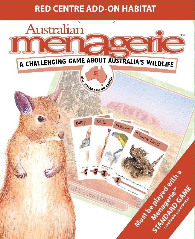 CARD GAME RED CENTRE MENAGERIE ADD ON