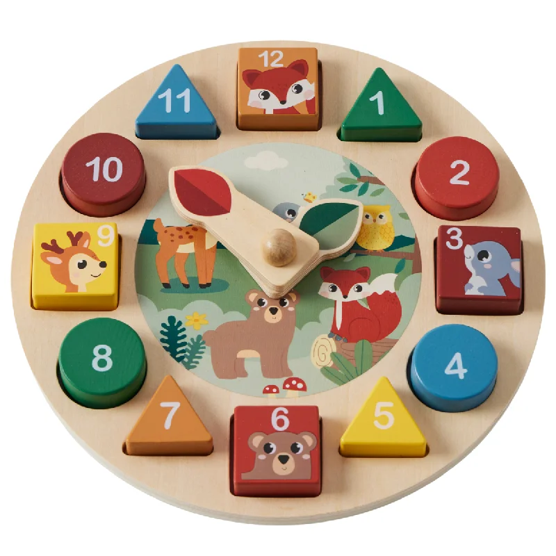 Clock Number & Shape Sorter