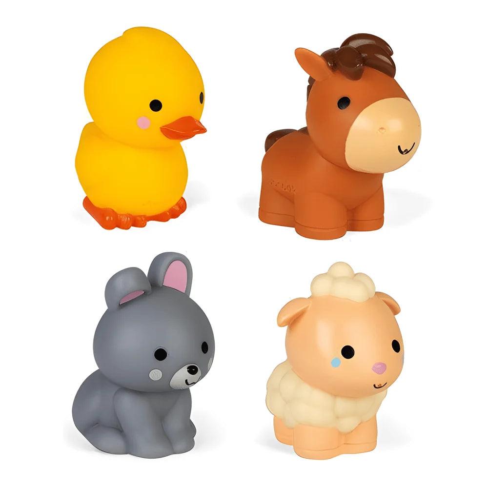 Janod Farm Animals Squirters 4 Pack