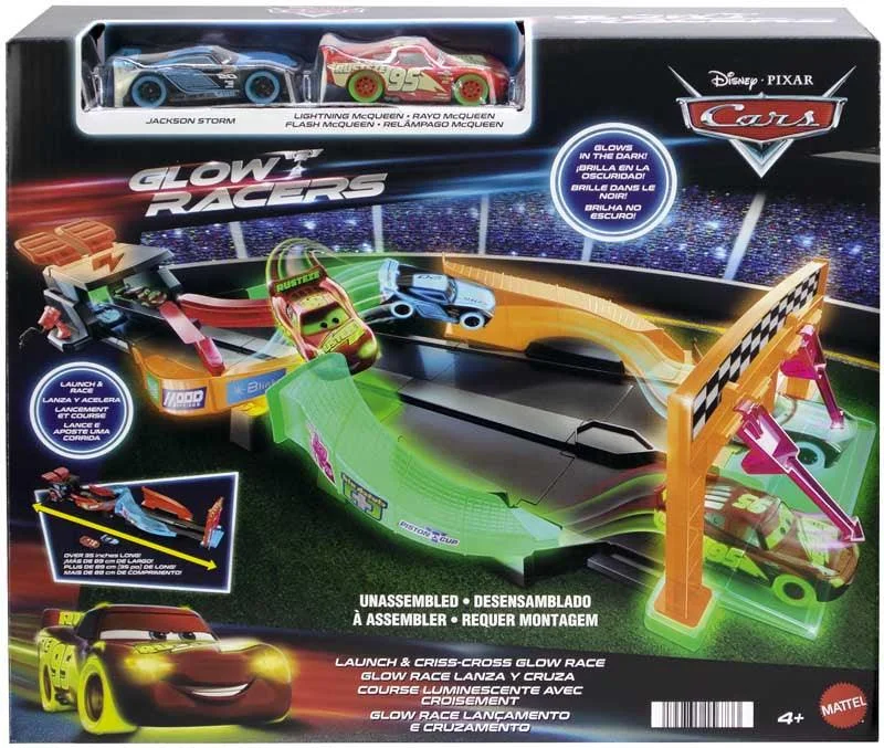 Disney Pixar Cars Night Racing Track Set