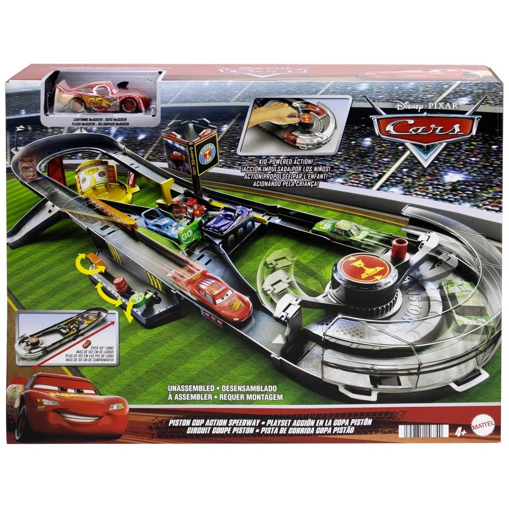 Disney Pixar Cars Piston Cup Action Speedway Playset