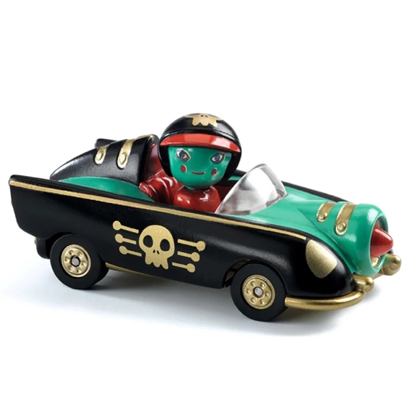 Djeco Crazy Motors Race Car Pirate Wheels