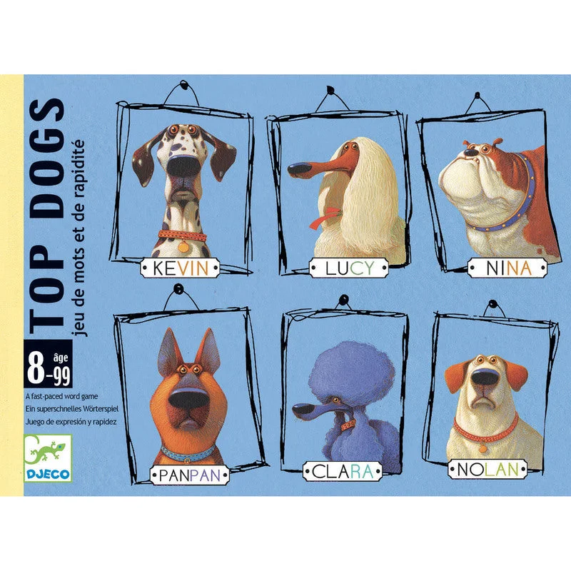 DJECO - TOP DOGS CARD GAME