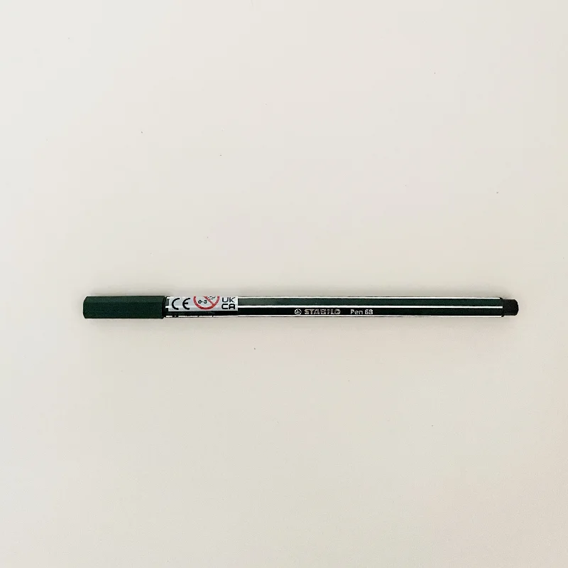 Earth Green Stabilo Marker