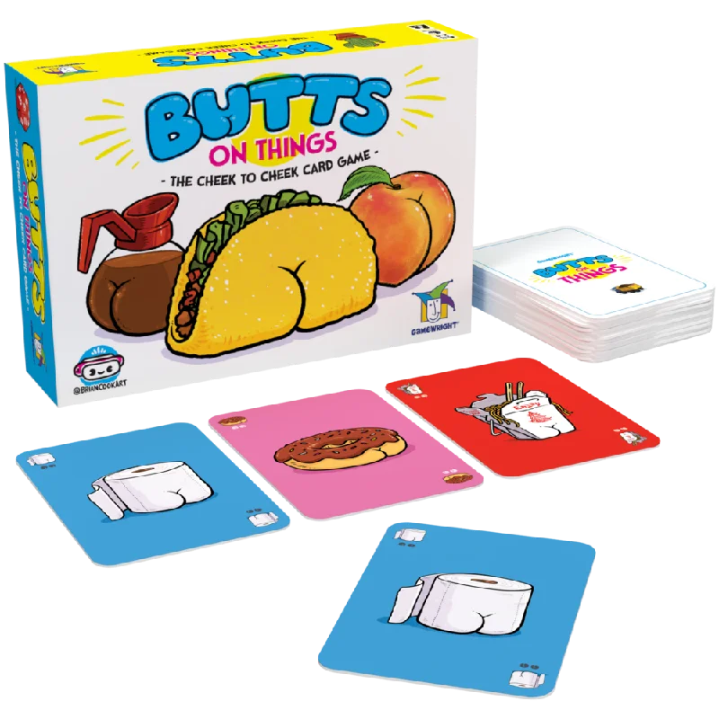 GAME - BUTTS ON THINGS, CHEEKY CARD GAME