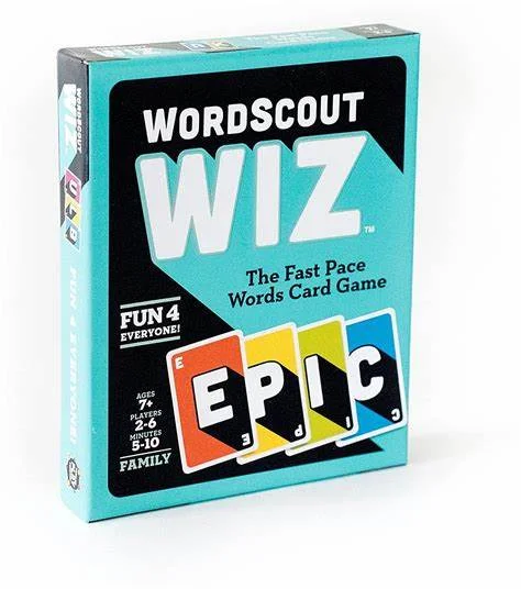 FAMILIES PLAY FOREVER - WORDSCOUT WIZ CARD GAME