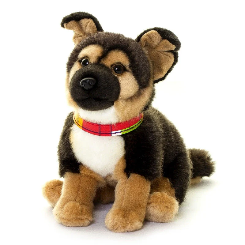 LIVING NATURE Giant German Shepherd Puppy 24cm Soft Toy