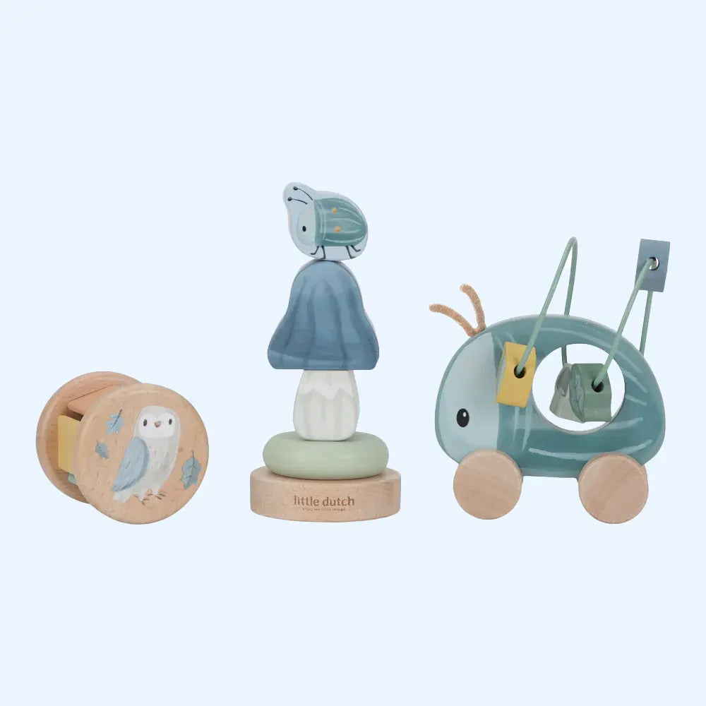 Gift Box Wooden Trio Playset - Forest Friends