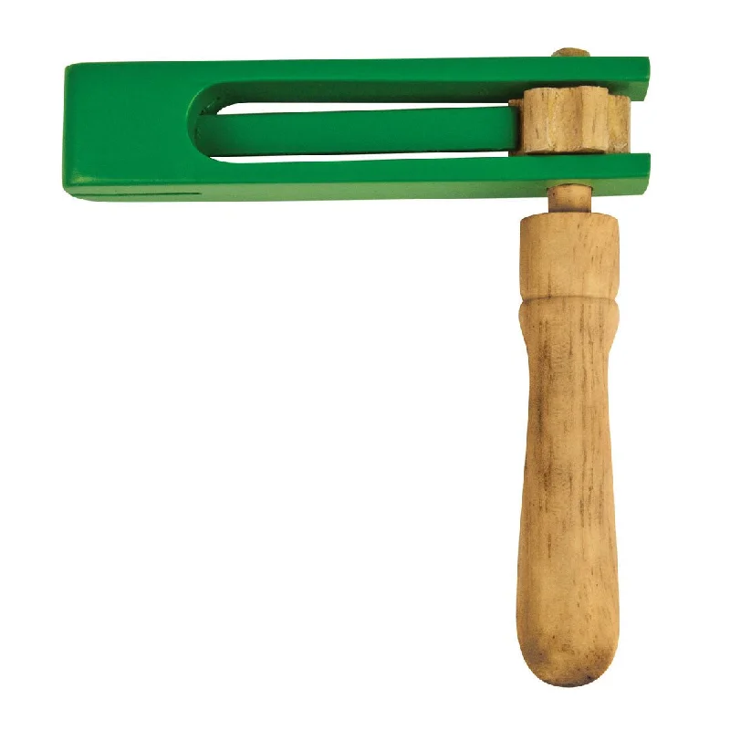 Green Tones Wood Handle Ratchet