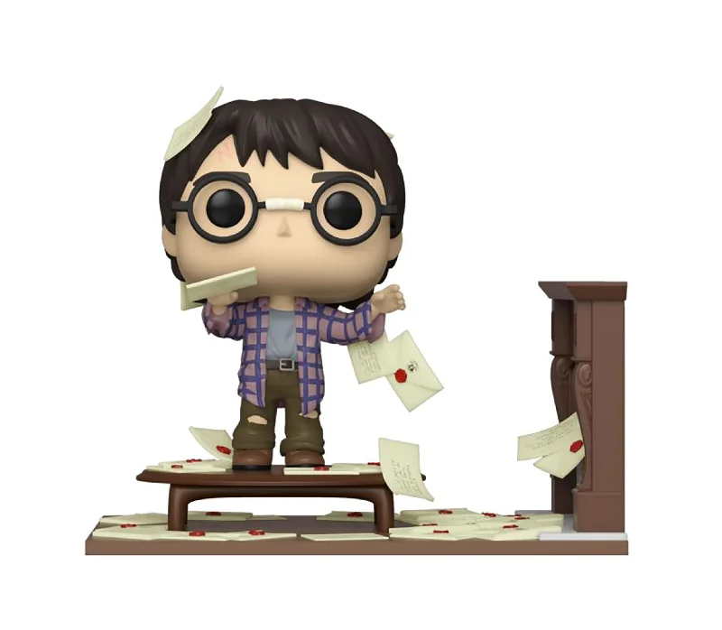 Harry Potter Funko POP Deluxe Vinyl Figure | Harry Potter with Hogwarts Letters