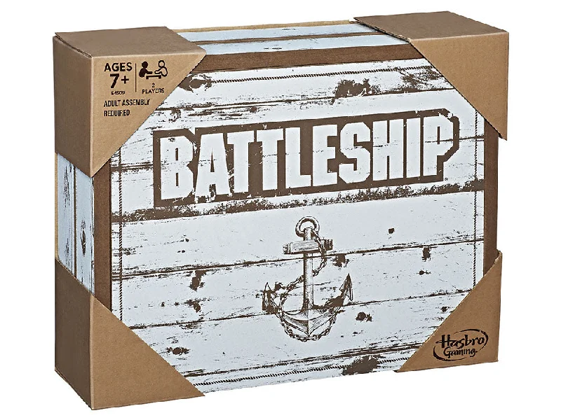 HASBRO - RUSTIC BATTLESHIP GAME