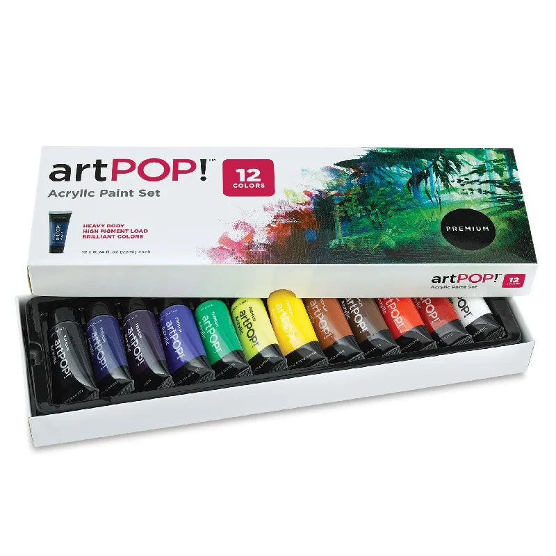 Heavy Body Acrylics - Set of 12