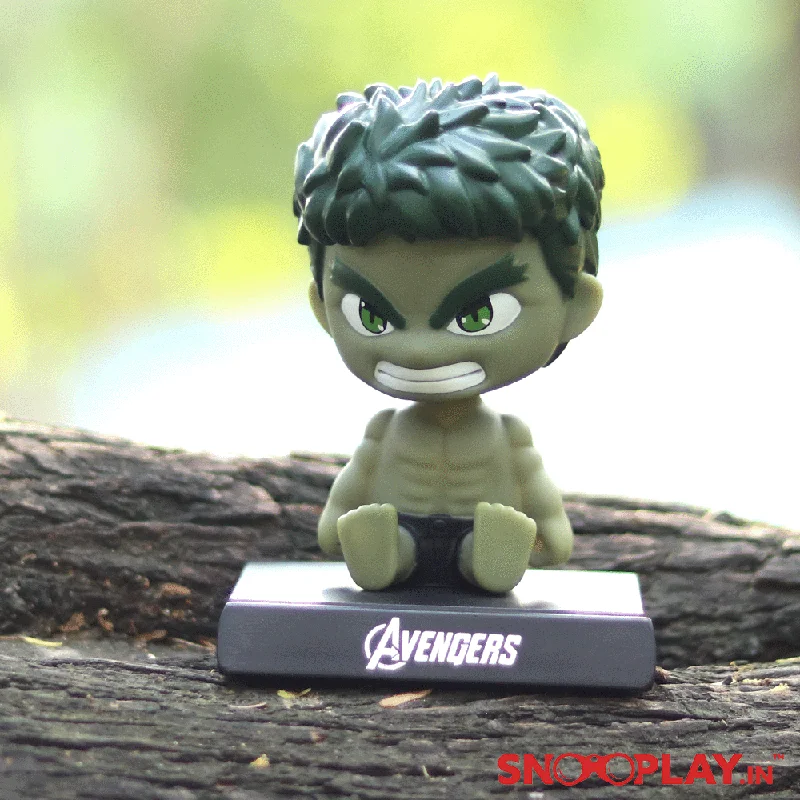 Hulk Bobble Head Action Figure - Car Decoration & Phone Stand