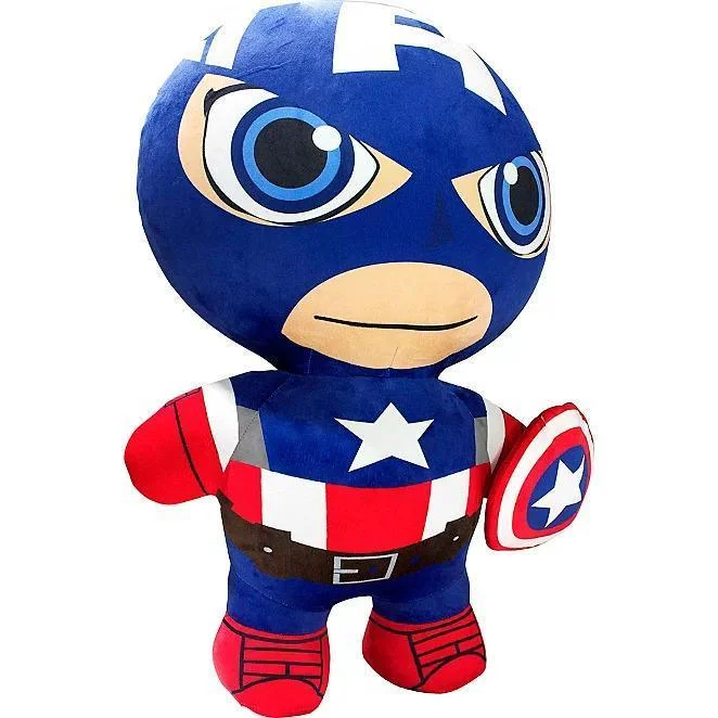 Inflate-A-Heroes Inflatable Plush - 30-Inch Captain America