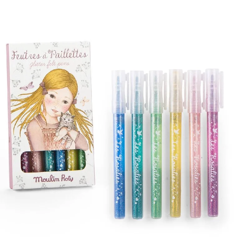 Les Rosalies Glitter Pens