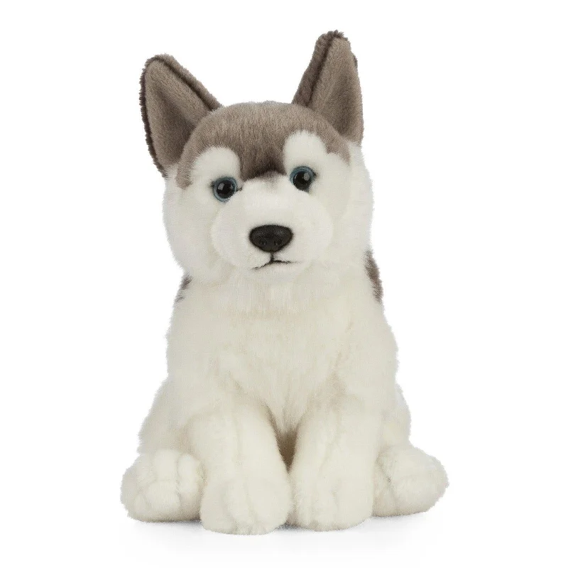 LIVING NATURE Husky Soft Toy 25cm