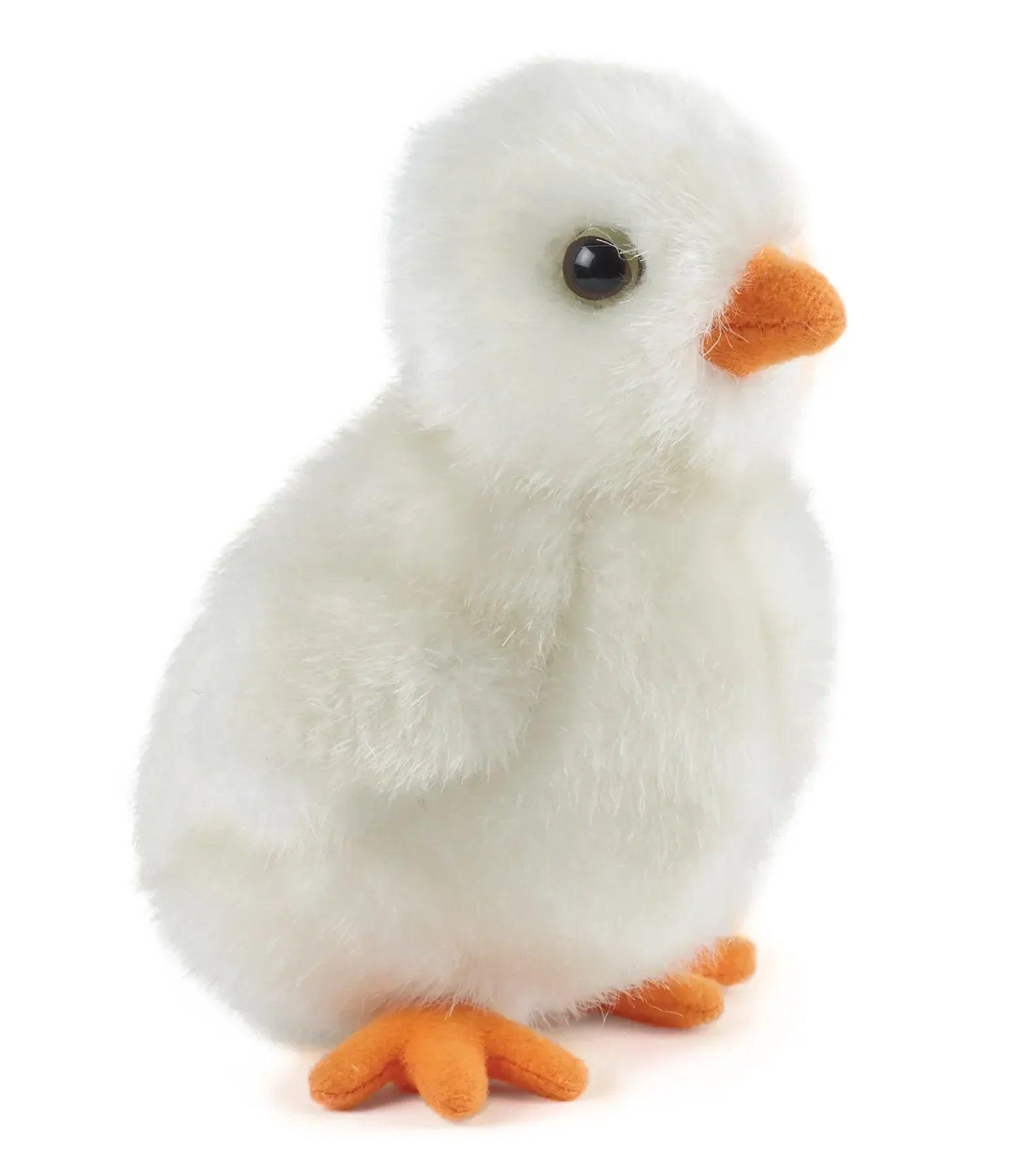 LIVING NATURE White Fluffy Chicks Plush 12cm