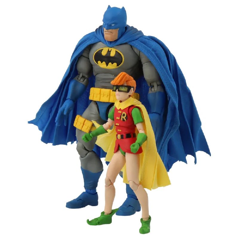 Mafex Batman Blue Ver. & Robin (The Dark Knight Returns)