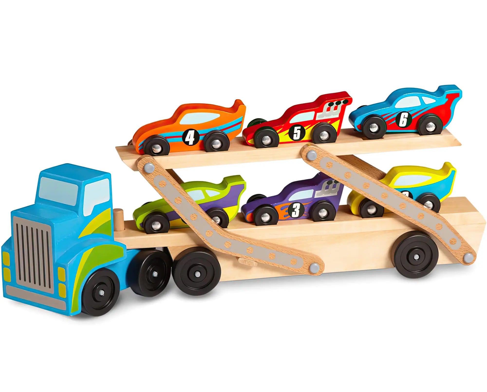 Melissa & Doug 12759 Mega Race-Car Carrier