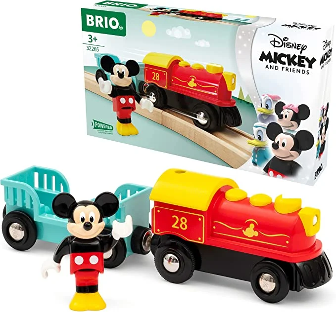 Mickey Mouse Battery Train