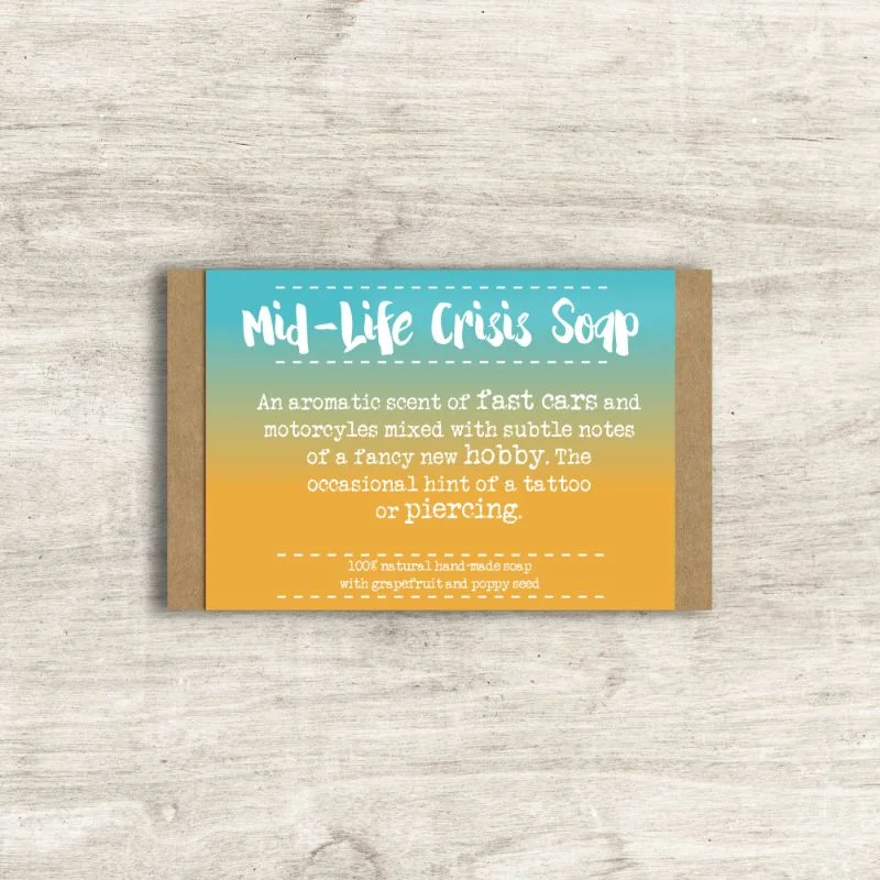 Mid-Life Crisis Soap Bar In Gift Box