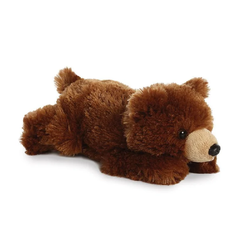 AURORA Mini Flopsie Grizzly Bear 8-inch Plush