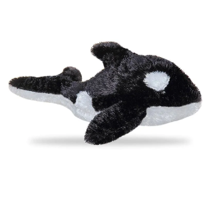 AURORA Mini Flopsie Orca Whale 8-inch Plush