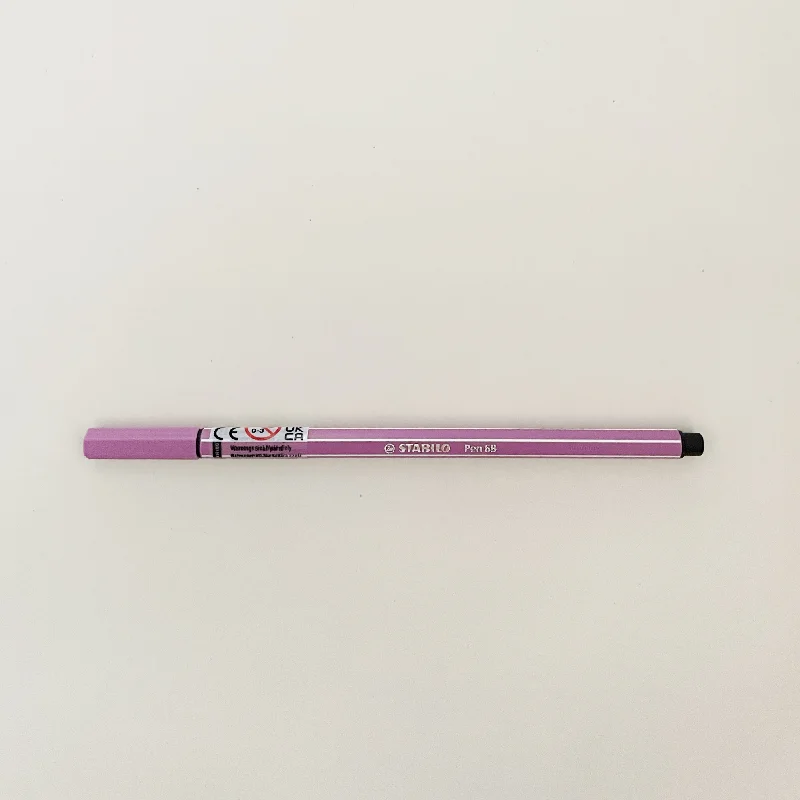 Plum Stabilo Marker