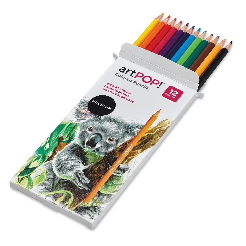 Premium Colored Pencils - Set of 12