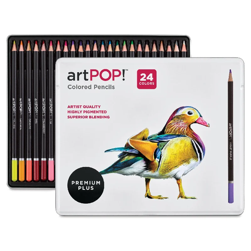 Premium Plus Colored Pencils - Set of 24