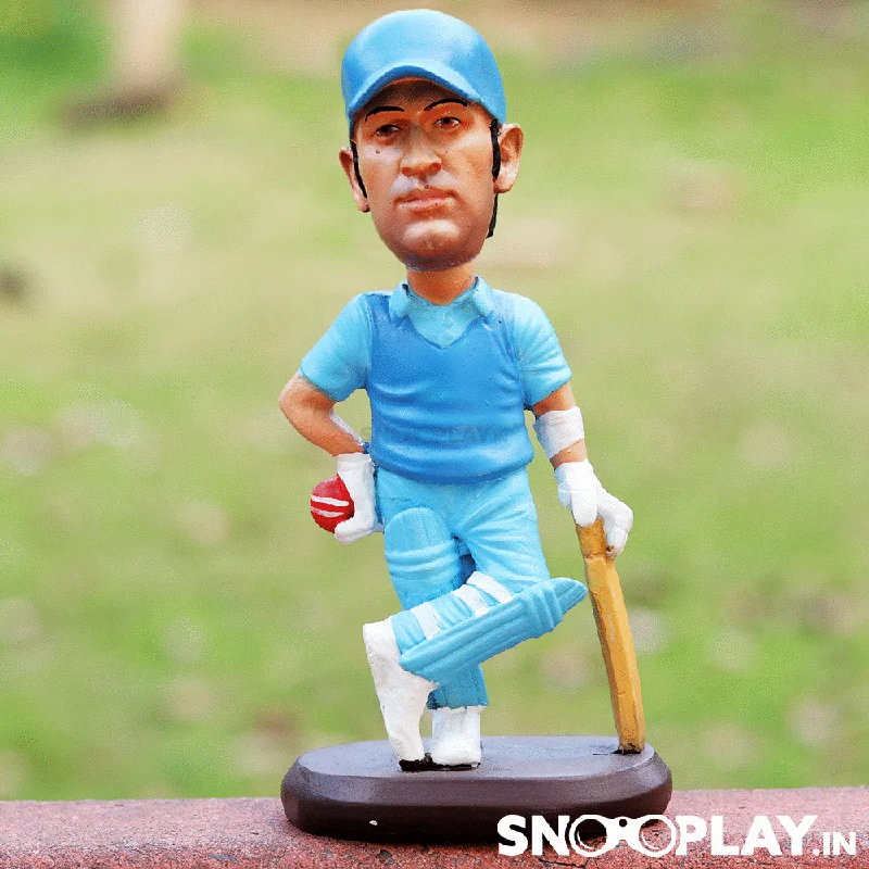 Mahendra Singh Dhoni Cricket Player Bobblehead