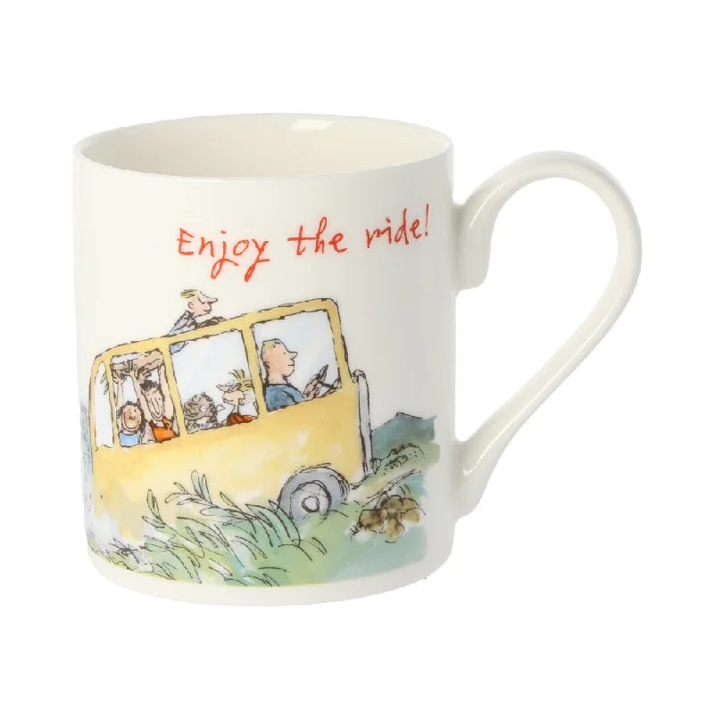 Quentin Blake Enjoy The Ride Bone China Mug