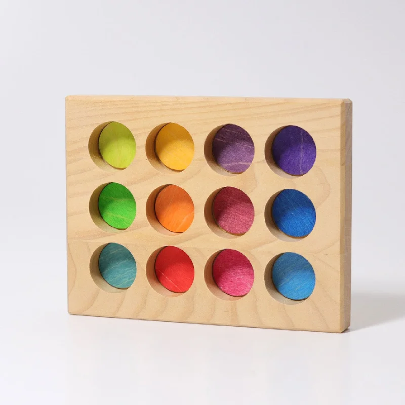 Rainbow Sorting Board - Ball or Grimms Friend Stand  - Grimm's