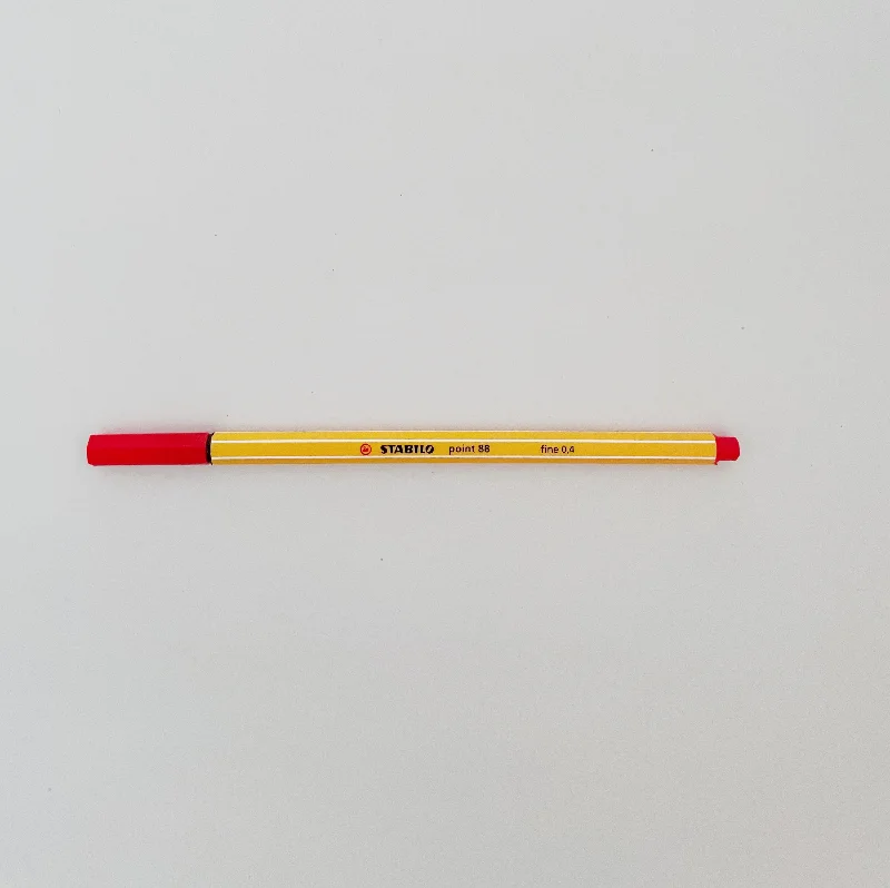 Red Stabilo Pen