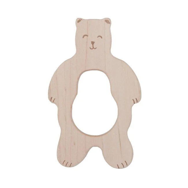 Smiley Bear Teether ( made in Poland)