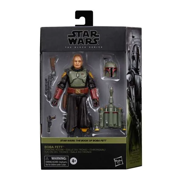 Star Wars The Black Series Deluxe Figure Boba Fett (Throne Room)