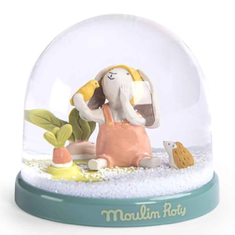 Trois Petits Lapins Snow Globe