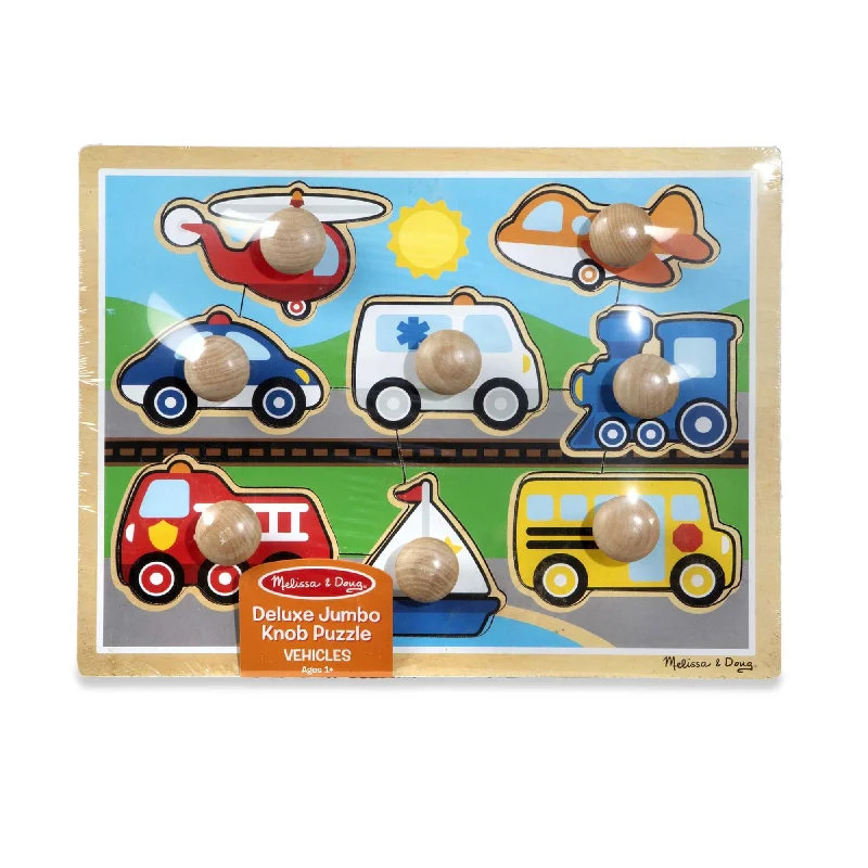 Vehicles Jumbo Knob Puzzle