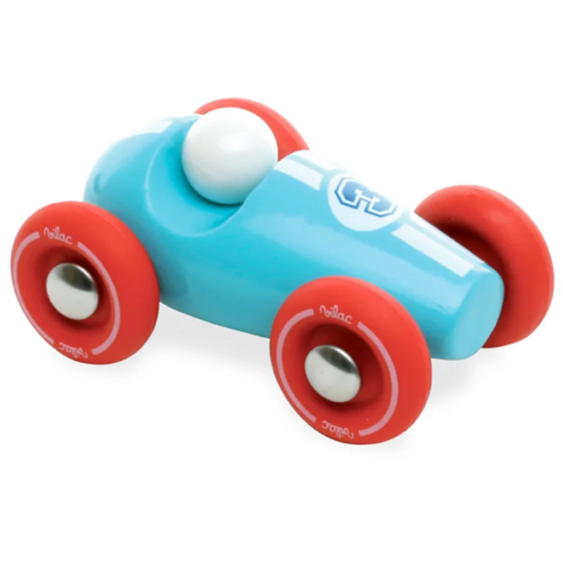 Vilac Mini Race Car Light Blue