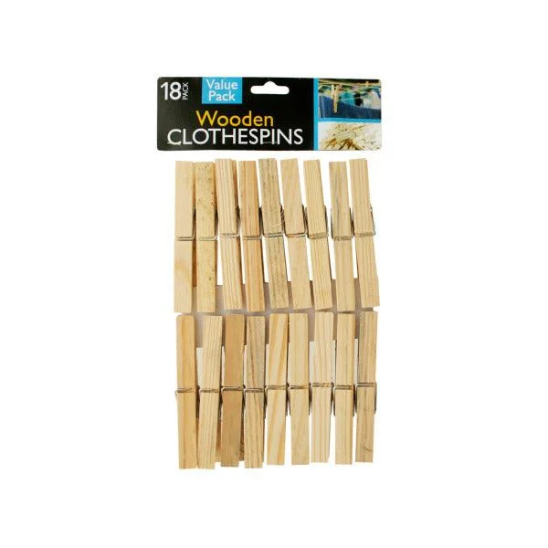 Wooden Clothespins MOQ-24Pcs, 2.54$/Pc