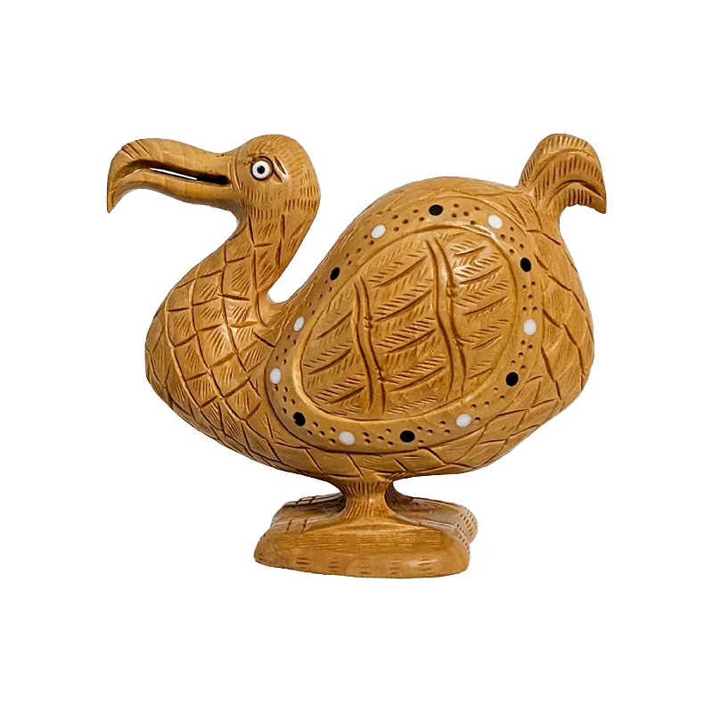 Wooden Dodo Statue