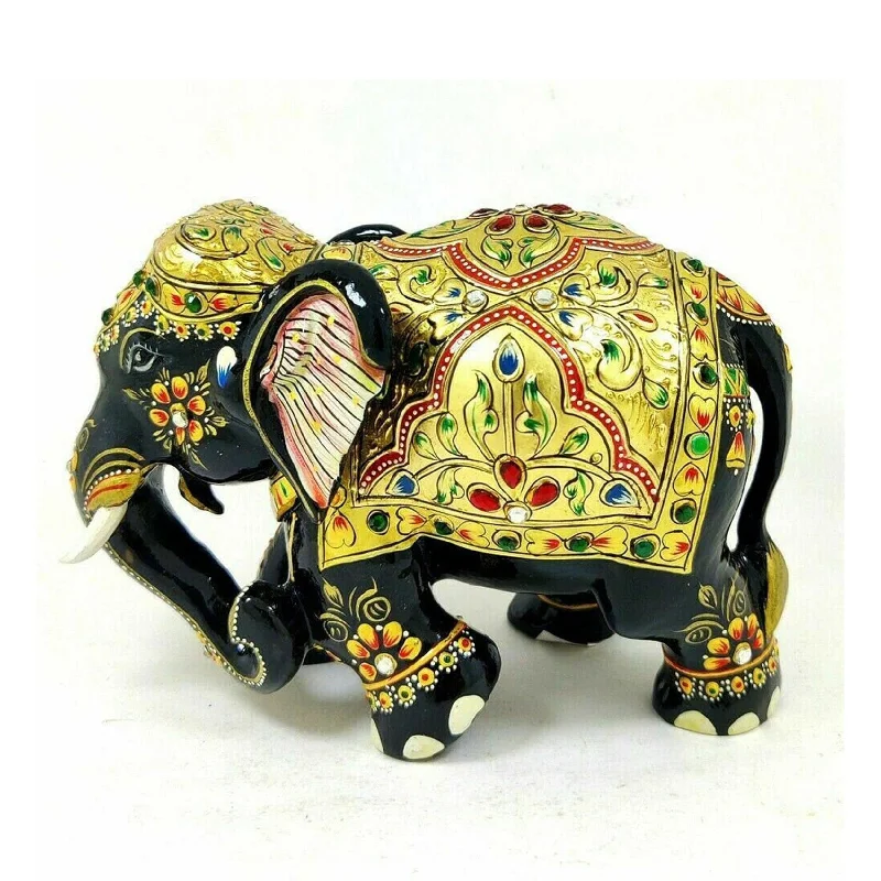 Wooden Elephant Statue