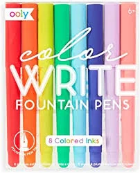 Color Write Fountain Pens