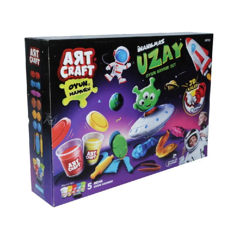 3733 DD AMAZING SPACE PLAY DOUGH SET