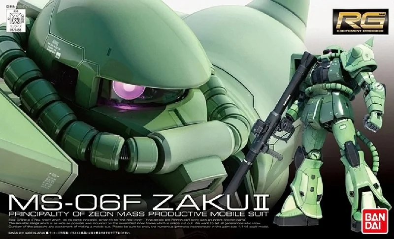 Bandai: Gunpla - RG - #04 MS-06F Zaku II 1/144